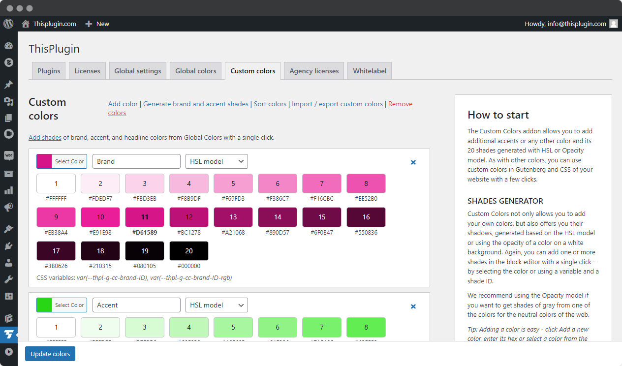 Addon Custom colors in Thisplugin Manager